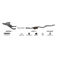 Redback Performance Exhaust System for Holden Calais (04/1995 - 12/2000), Commodore (04/1995 - 12/2000), Caprice (04/1995 - 12/2000), Statesman (04/1995 - 12/2000), Holden Commodore (03/1990 - 06/1999), Caprice (03/1990 - 06/1999), Calais (03/1990 -...