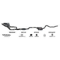 Redback Performance Exhaust System for Holden Calais (08/1988 - 09/1997), Commodore (08/1988 - 09/1997), Holden Commodore (03/1986 - 1997), Calais (03/1986 - 1997)