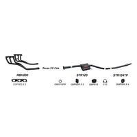 Redback Performance Exhaust System for Holden Caprice (09/1997 - 08/2004), Statesman (09/1997 - 08/2004), Commodore (09/1997 - 08/2004), Calais (09/1997 - 08/2004), HSV XU6 (09/1997 - 08/2004), Holden Commodore (09/1997 - 08/2004), Calais (09/1997 -...