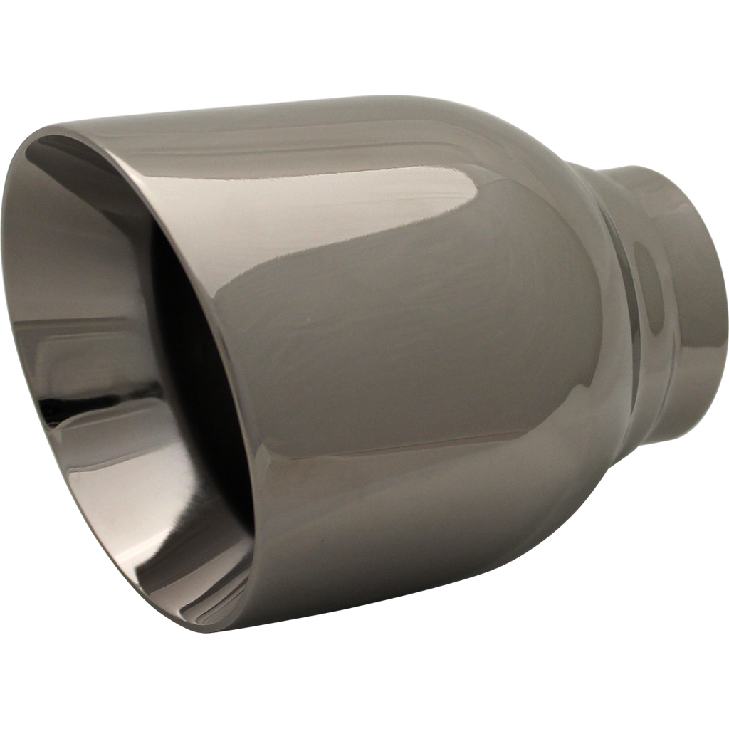 SS TIP AC DW 76 X 100 X 130 BLACK CHROME