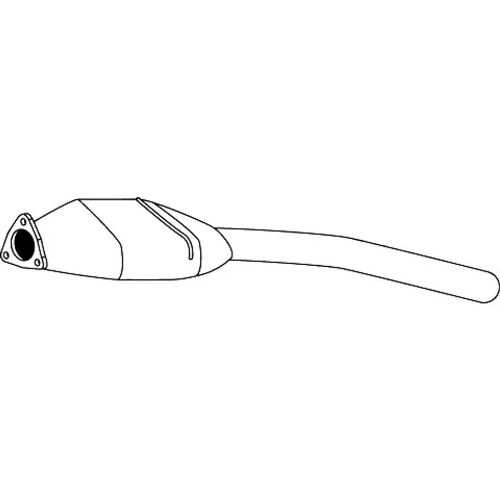 Redback Underfloor Catalytic Converter for Volvo 740 (08/1985 - 10/1998), 940 (08/1985 - 10/1998)