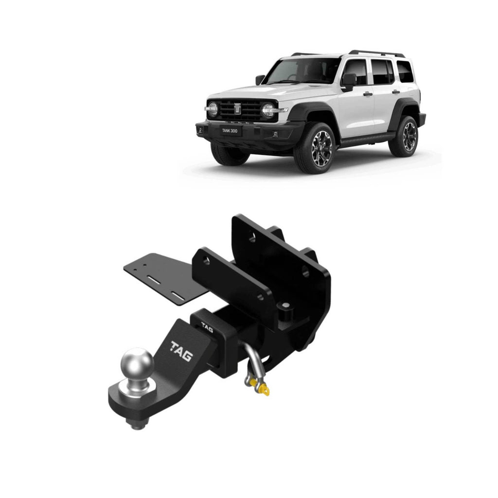 TAG Heavy Duty Towbar & Universal Wiring for for GWM Tank 300 (10/2022 - on)