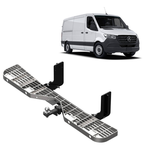 TAG Rear Step, Towbar & Wiring for Mercedes-Benz Sprinter Van - 5,0T Narrow Chassis MWB (907 Series, 519 Variant) (01/2019 - On)