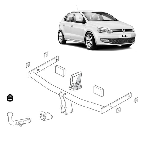 Brink Towbar European for Volkswagen Polo (10/2001 - on)