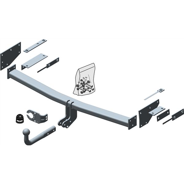 Brink Towbar European for Renault Koleos (09/2008 - 02/2017)