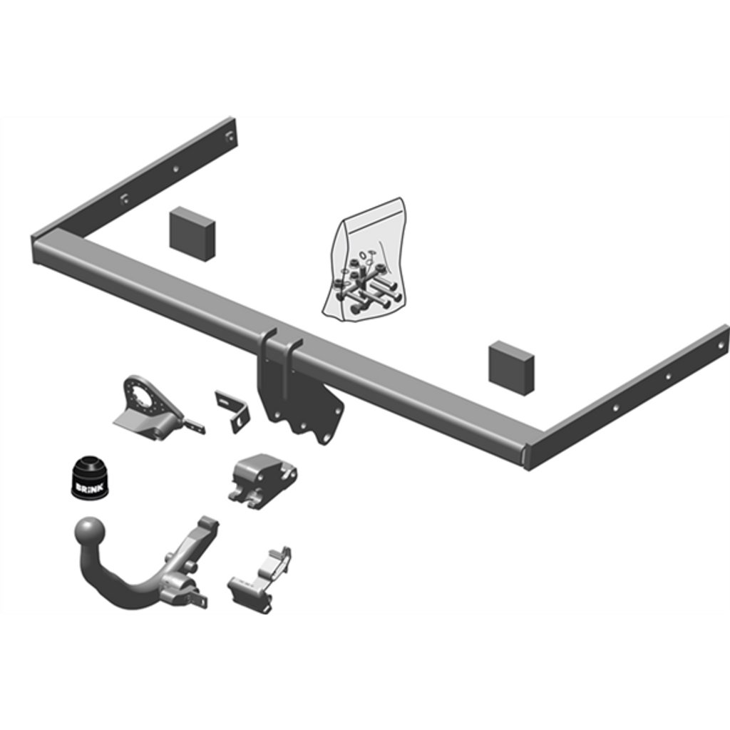 Brink Towbar European for Skoda Superb (03/2008 - 05/2015)