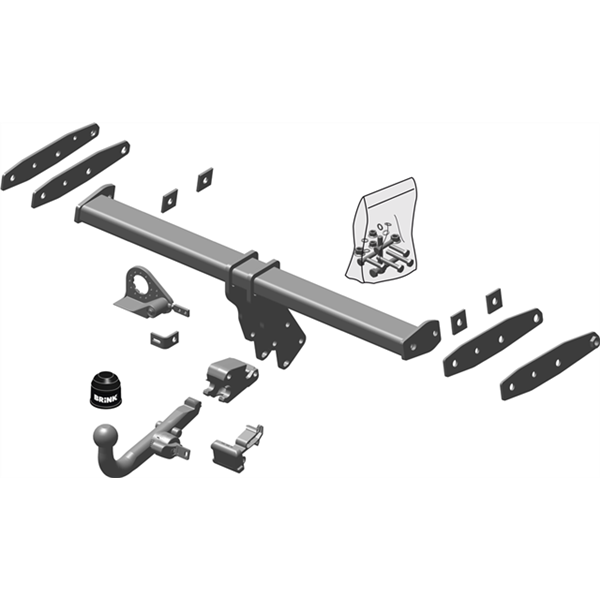 Brink Towbar European for Volvo Xc60 (05/2008 - 03/2017)