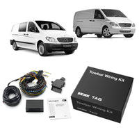 TAG Rear Step, Towbar & Wiring for Mercedes Benz Vito Van 447 Series (116 & 119 Variant) (03/2015 - On)