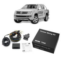 TAG Heavy Duty Towbar & Direct Fit Wiring Kit for Volkswagen Amarok 2H (02/2011 - 12/2022) - Tub With Step