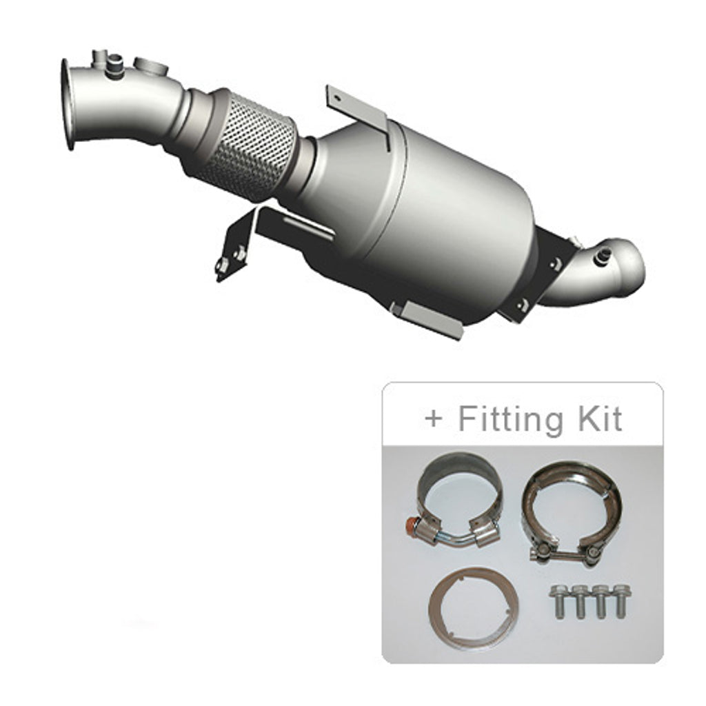 Redback Diesel Particulate Filter for Volkswagen CRAFTER 30-35 (04/2006 - 05/2012), CRAFTER 30-50 (04/2006 - 05/2012), Volkswagen CRAFTER 30-35 (01/2012 - 2012)