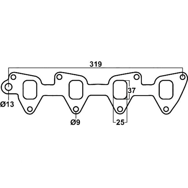 Header Gasket For Holden Barina MB & ML, Suzuki Swift 1300cc, Suzuki SA413, SF413 & SJ413