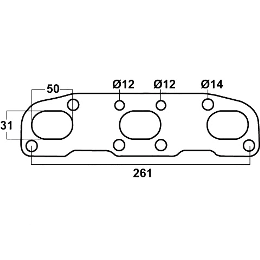 DSF - Nissan Navara D40 V6, VQ40, Year 2006-on, 2 Gaskets required