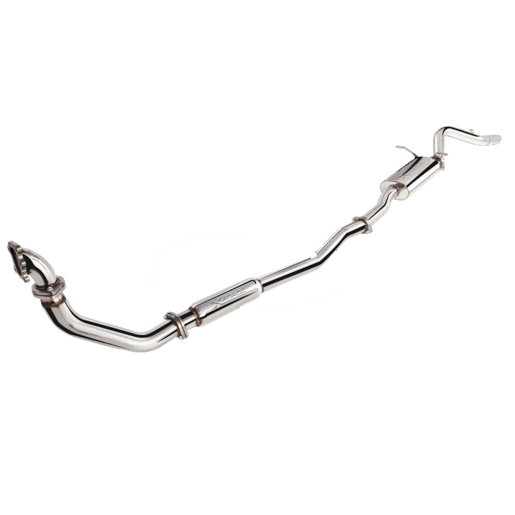 XForce Performance 4X4 PERFORMANCE EXHAUST for Nissan Navara D22 2.5 409 stainless