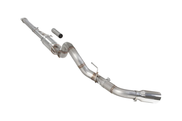 Xforce Exhaust for Ford F-150 14th Gen Cat Back Exhaust 409 Stainless 3.5"