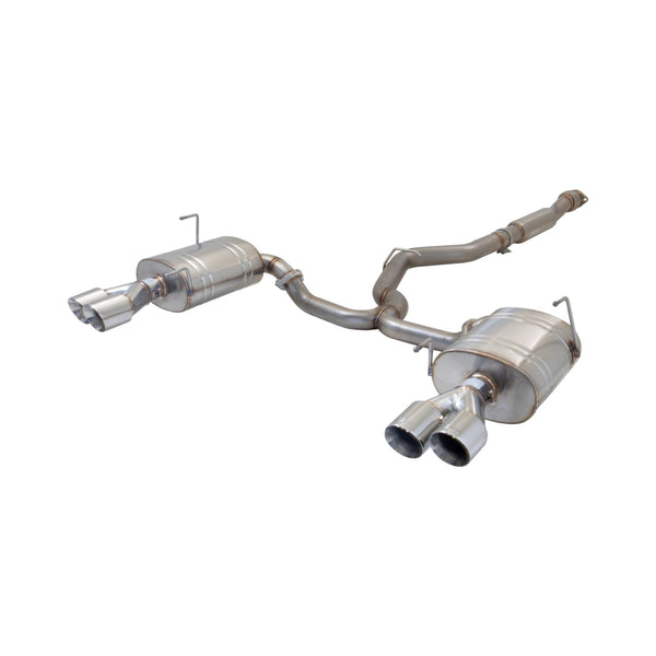 Subaru WRX and STI 2011 Onwards Catback Exhaust System with Quad 4