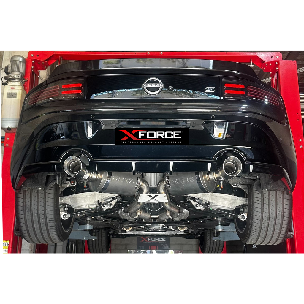 Xforce Catback Exhaust for Nissan Z with Adjustable Varex Valves