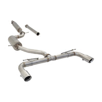 Xforce Catback Exhaust for VW Golf TSI MK7 MK8 1.4 Dual out or Antidrone