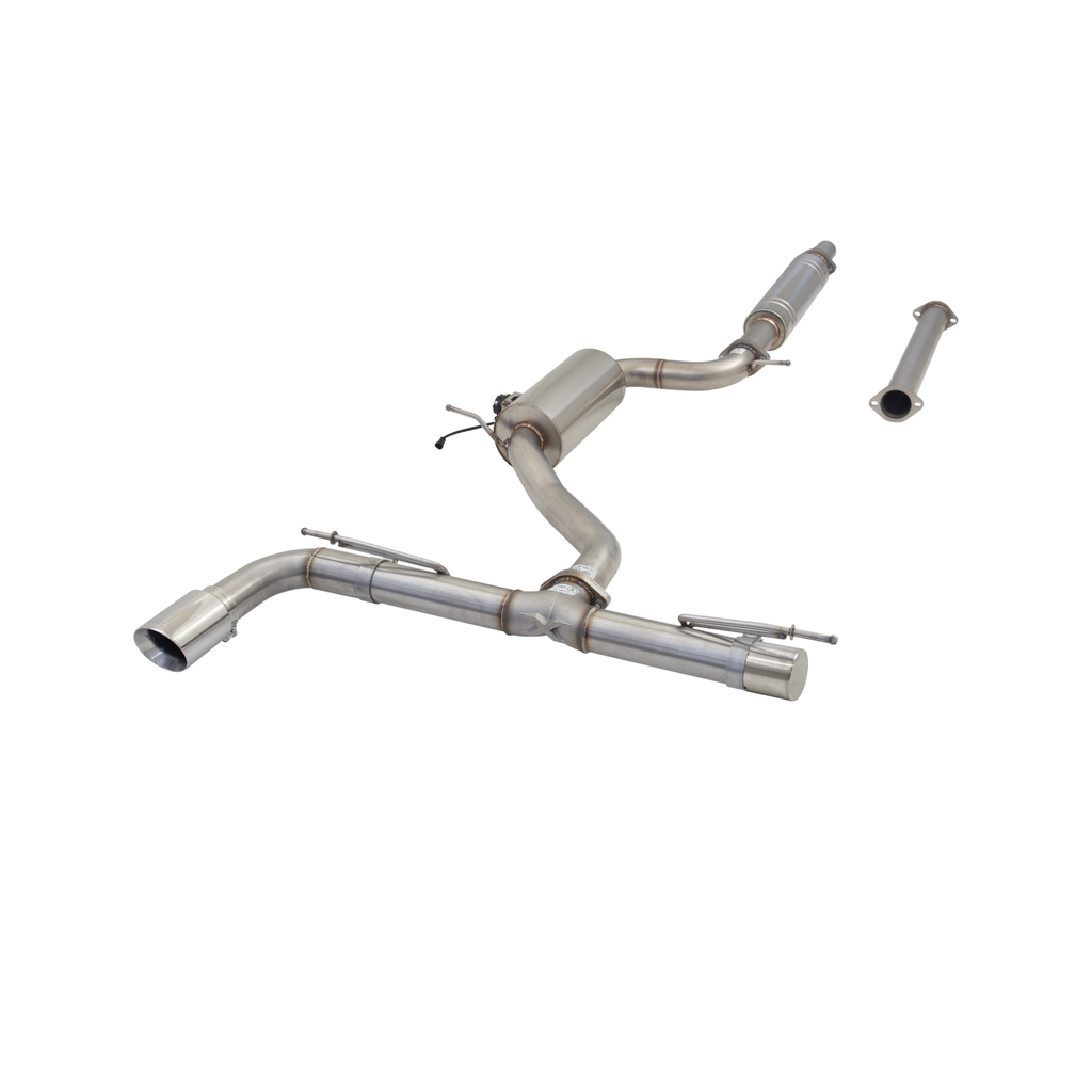 Xforce Catback Exhaust for Volkswagen GOLF TSI MK7 to MK8 Valved Cat Back Exhaust System