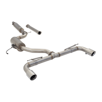 Xforce Catback Exhaust for Volkswagen GOLF TSI MK7 to MK8 Valved Cat Back Exhaust System