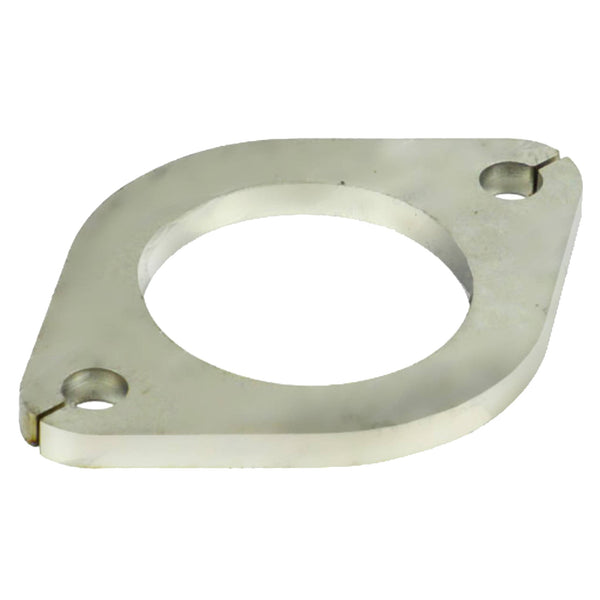 304 Stainless 2 Bolt Flange Plate - 76mm (3