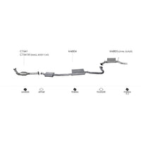 Unbranded Exhaust System for Ford Falcon (09/1998 - 09/2002)