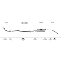 Unbranded Exhaust System for Holden Rodeo (02/1988 - 06/1998)