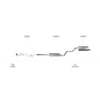 Unbranded Exhaust System for Hyundai Getz (09/2002 - 10/2005)