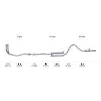 Unbranded Exhaust System for Nissan Patrol (01/1988 - 09/2000)