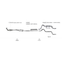 Unbranded Exhaust System for Ford Falcon (03/1993 - 03/1996)
