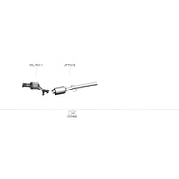 Unbranded Exhaust System for MERCEDES-BENZ Vito / Mixto (09/2003 - 04/2015), Viano (09/2003 - 04/2015)