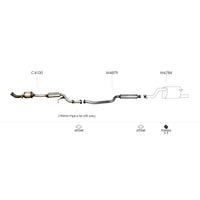 Unbranded Exhaust System for Ford Falcon (02/2008 - 12/2014)