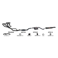 Redback Performance Exhaust System for Holden Calais (10/1991 - 04/1995), Commodore (10/1991 - 04/1995)