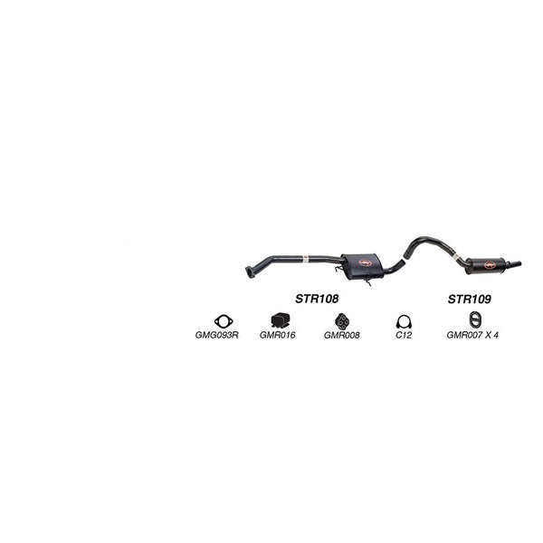Redback Performance Exhaust System for Holden Commodore (01/1988 - 12/2000), Holden Commodore (01/1988 - 12/2000), Calais (01/1988 - 12/2000)