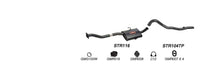 Redback Performance Exhaust System for Holden Commodore VS V6 Sedan with Live Axle