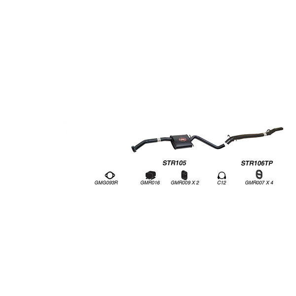 Redback Performance Exhaust System for Holden Commodore (09/1991 - 09/1997), Calais (09/1991 - 09/1997)