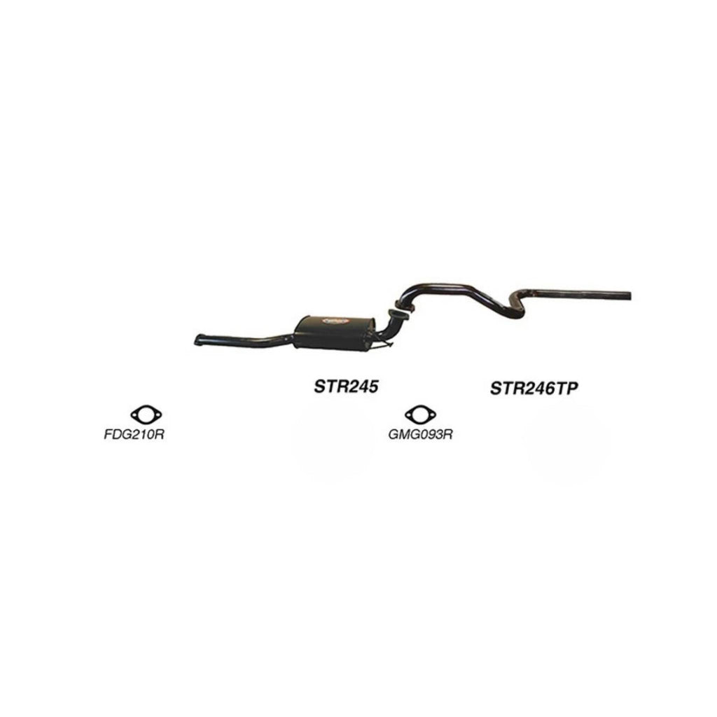 Redback Performance Exhaust System for Ford Falcon (01/2002 - 04/2008), Fairmont (01/2002 - 04/2008)