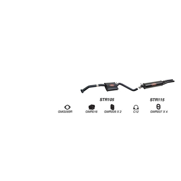 Redback Performance Exhaust System for Holden Statesman VQ - VR V6 & VS V8 IRS Sedan