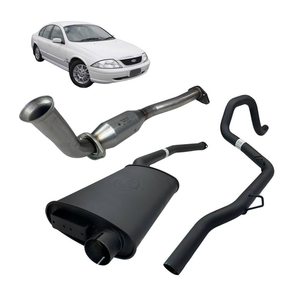 Redback Manifold Back Exhaust for Ford AU  EA EB ED EF EL AU Sedan