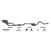 Redback Performance Exhaust System for Holden Commodore (01/1988 - 03/1991), Holden Commodore (01/1988 - 12/2000)