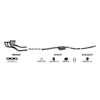 Redback Performance Exhaust System for Holden Caprice (09/1997 - 08/2004), Statesman (09/1997 - 08/2004), Commodore (09/1997 - 08/2004), Calais (09/1997 - 08/2004), HSV XU6 (09/1997 - 08/2004), Holden Caprice (09/1997 - 08/2004), Statesman (09/1997 -...