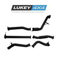 Lukey 4x4 Exhaust System for Ford Ranger (01/2011 - 06/2022), Mazda BT-50 (11/2011 - 10/2020)