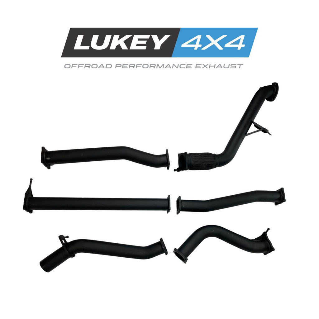 Lukey 4x4 Exhaust System for Ford Ranger (01/2011 - 06/2022), Mazda BT-50 (11/2011 - 10/2020)
