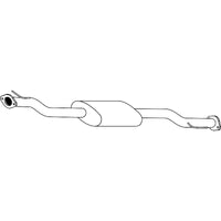 Unbranded Standard Replacement Exhaust for Nissan X-TRAIL (10/2007 - 02/2014)