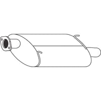 Unbranded Exhaust System for Nissan X-TRAIL (10/2007 - 02/2014)