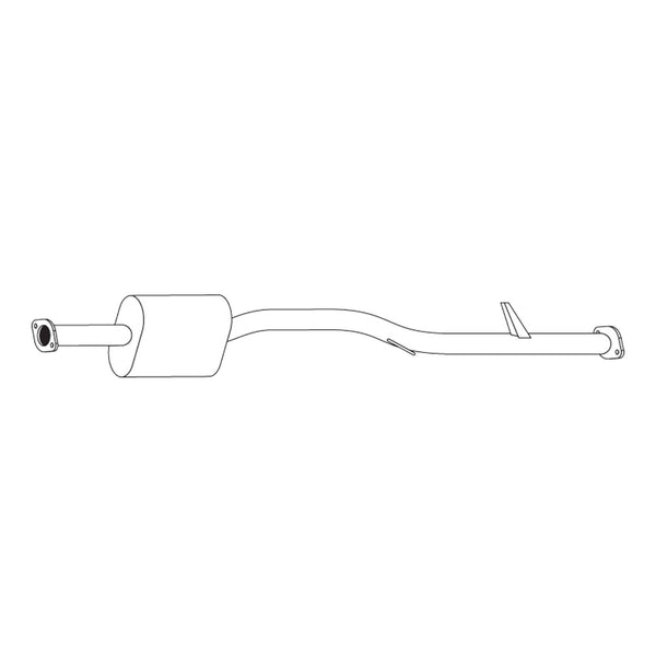 Unbranded Standard Replacement Exhaust for Mitsubishi Triton (06/1996 - 2003)