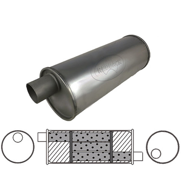 Redback Universal Muffler 6
