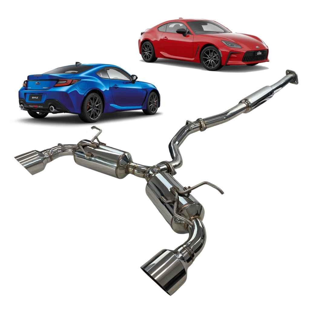 Redback Catback Exhaust for Toyota 86 and Subaru BRZ 304 Stainless Steel