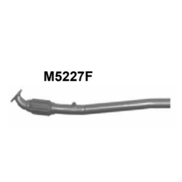 Muffler for GM BARINA XC 1.4,1.8L APR01-05 FR EP WITH FLEX