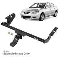 TAG Standard Duty Towbar and Universal Wiring Harness for Mazda 3 Hatchback (06/2003 - 04/2009)