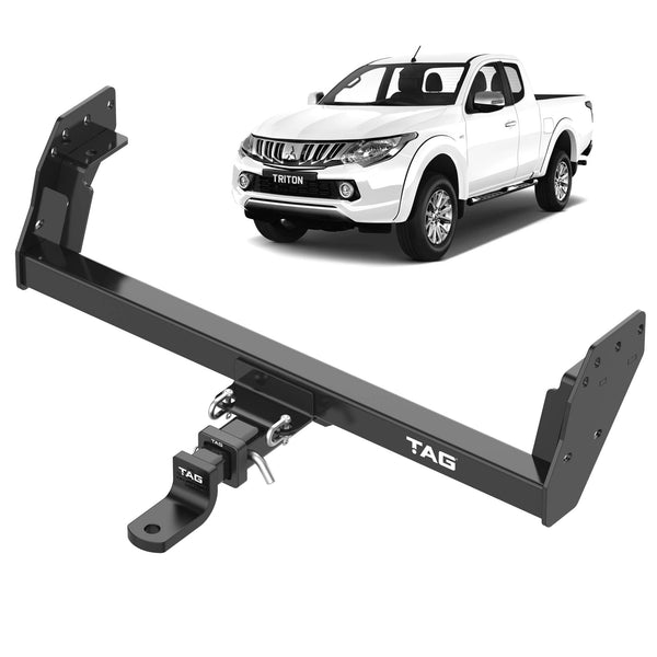TAG Heavy Duty Towbar & Direct Fit Wiring for Mitsubishi Triton ML Ute With Step (07/2006 - 08/2009)